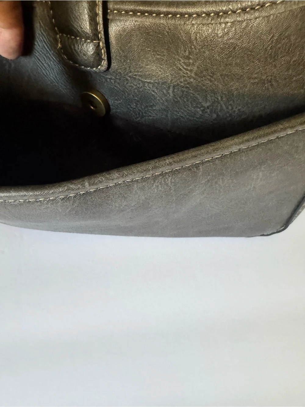 B.O.C. (Born Concept) Floral Embossed Crescent Shaped Shoulder Or Crossbody Bag